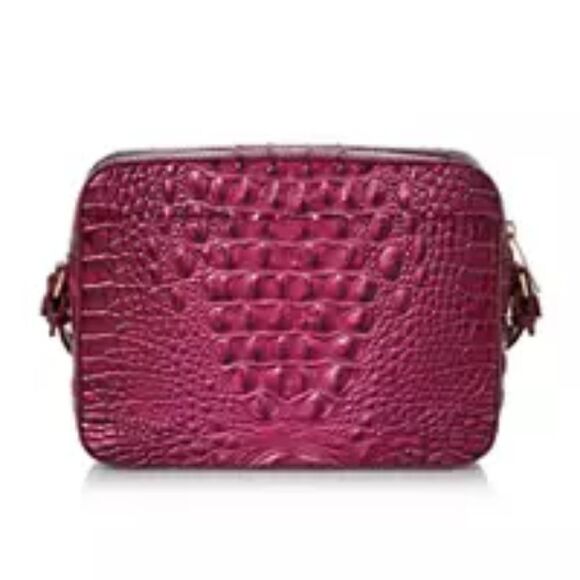 NWT Brahmin Shea Melbourne Crossbody Bag in Pomegranate - Picture 6 of 17